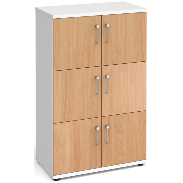 6 Door Wooden Locker